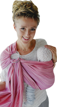 Little Frog Ring Sling - Ruby Bamboo