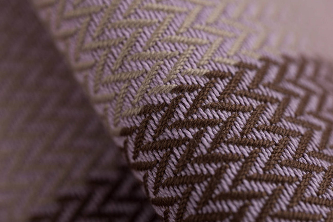 Chusta kółkowa LennyLamb - Mała Jodełka Baby Pink