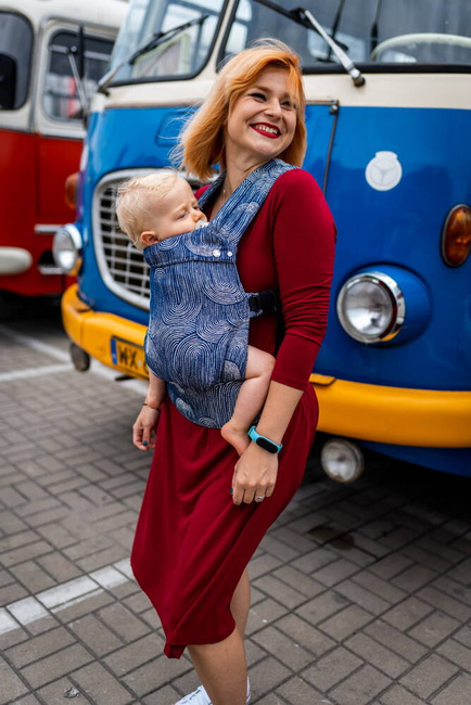 Nosidełko regulowane Qusy - Sand Stories Midnight