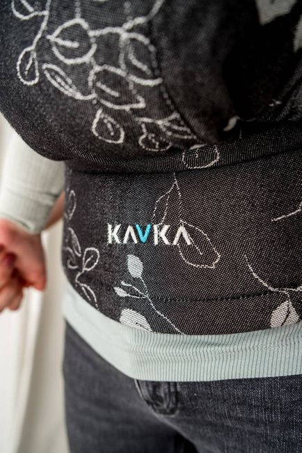 Baby carrier Kavka Multi-age: Black Eucalyptus Bamboo