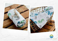 Pieluszka Bambusowa Little Frog - Handsome