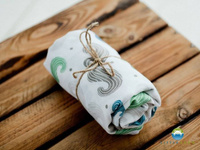 Pieluszka Bambusowa Little Frog - Handsome