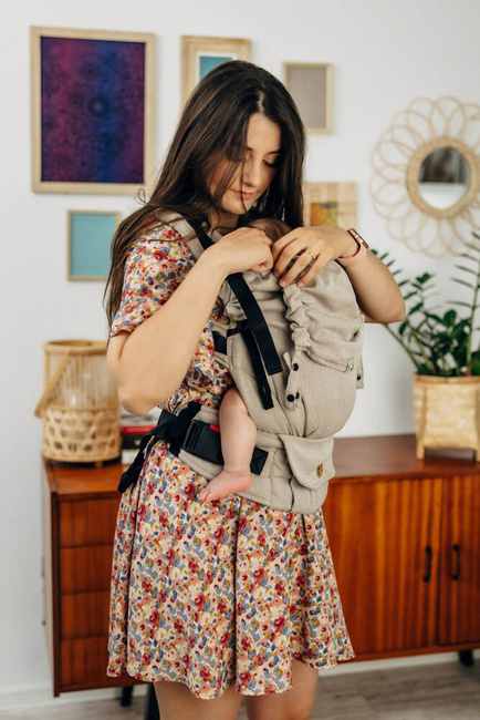 LennyLamb Baby carrier: LennyUpGrade: Peanut Butter