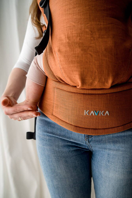 Baby carrier Kavka Multi-age: Caramel Linen 2024