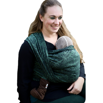 Woven Wrap Yaro Slings - Yaro Rococo Black Olive