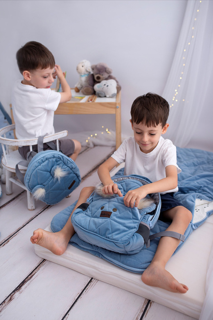 Kinder Hop Jeans Travel Bear Children's Backpack