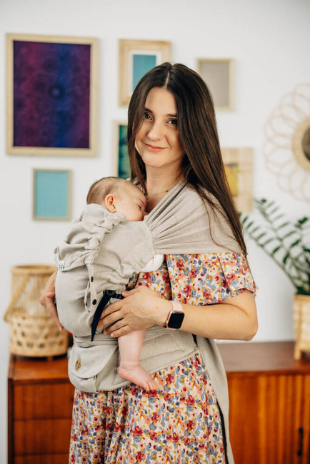 Nosidło hybrydowe LennyLamb - Peanut Butter