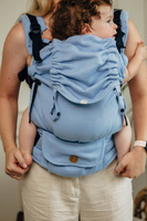 LennyLamb Baby carrier: LennyUpGrade: Litte Herringbone Skylight