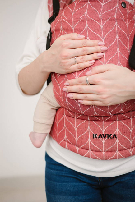 Baby carrier Kavka Multi-Age Magnetic: Grapefruit Braid