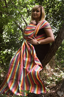 Chusta tkana Sensimo Slings - Candy Floss Oro