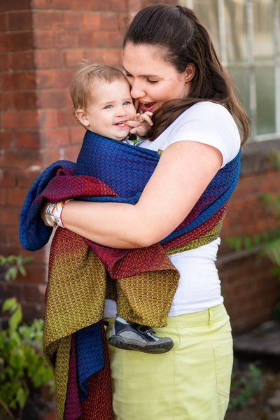 Ring Sling EverySlings Babyheart Raspberry