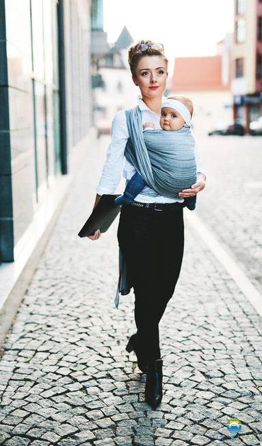 Chusta tkana Little Frog - Angelit