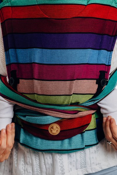 Nosidło hybrydowe LennyLamb - Karuzela Barw