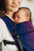 LennyLamb baby carrier - LennyLight - Wild Wine Bouqet