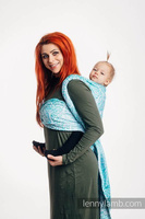 Chusta tkana Lenny Leśna Kraina - Szron