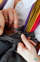 Osłonka Softshell na nosidełko Litle Frog - Navy