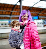 Chusta tkana EverySlings Yuni Blush