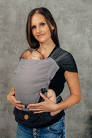 Nosidło hybrydowe LennyLamb - Ombre Jodełka Szara