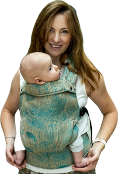 Qusy carrier / Sand Stories Erin - adjustable ergonomic carrier