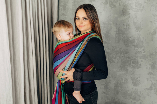 Woven wrap LennyLamb - Carousel of Colors