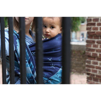 Chusta tkana Yaro Everest Trio Silver Blue Tencel