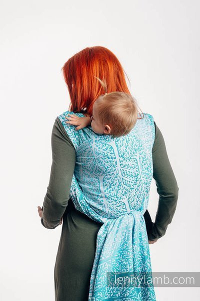 Chusta tkana Lenny Leśna Kraina - Szron