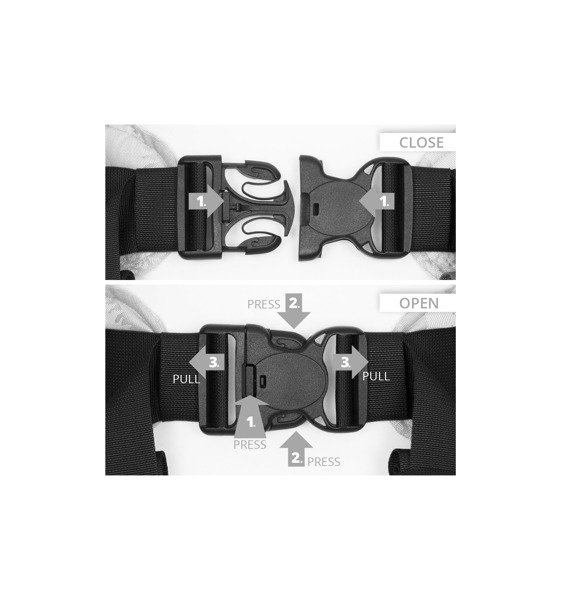 Nosidełko regulowane Fidella Fusion 2.0 PaperclipsAschrose