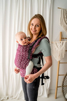 Baby carrier Kavka Multi-age: Bordeaux Braid