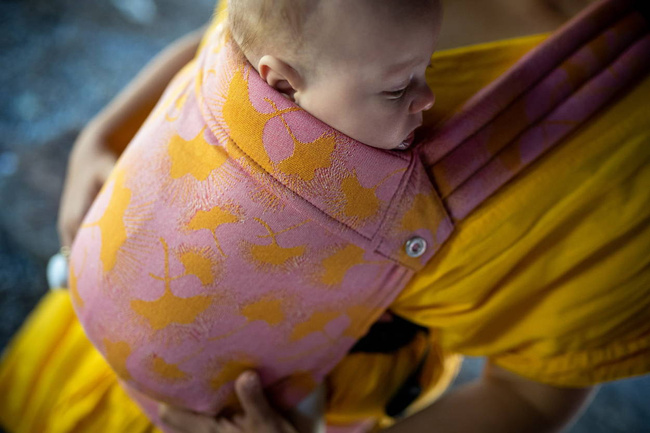 Nosidełko regulowane Qusy - Epic Ginkgo Sunrise