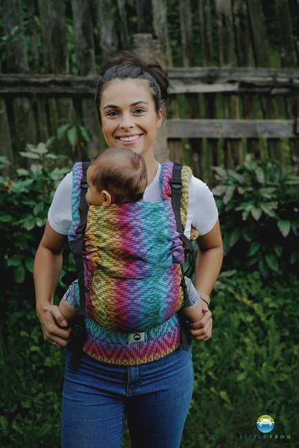 Little Frog baby carrier  - Prime - Prismatic Ethno