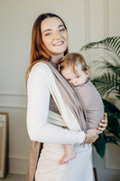 Basic Line Baby Sling LennyLamb - Little Herringbone Baby Cupcake