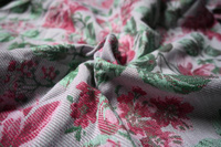 Szal Yaro Slings - La Peonia Trinity Fuchsia Green Tencel