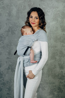 Nosidło LennyHybrid LennyLamb - Mała Jodełka Szara