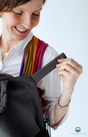 Osłonka Softshell na nosidełko Litle Frog - Navy