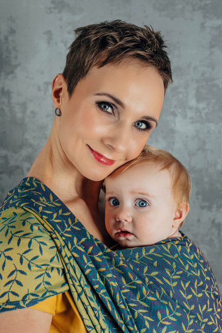 Chust tkana LennyLamb - Zaczarowany Zakątek - In Bloom