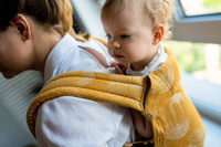 Nosidełko regulowane Qusy - Sand Stories Mustard