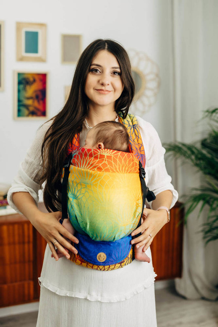 LennyLamb baby carrier - LennyLight - Rainbow Lotus