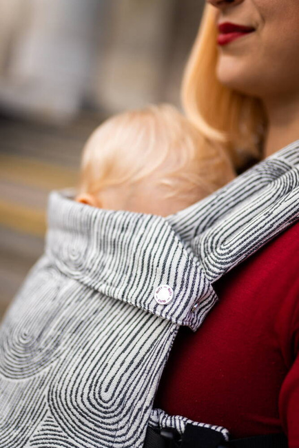 Nosidło regulowane Qusy -Sand Stories Goose Tencel