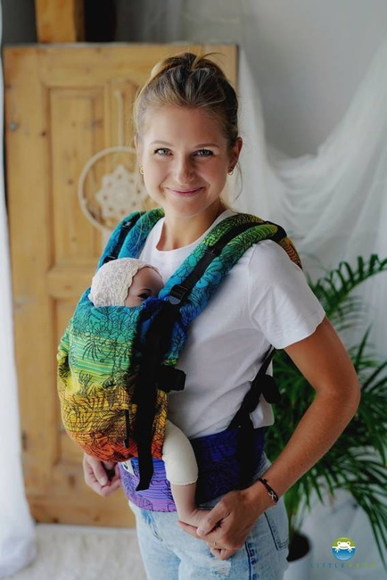 Little Frog baby carrier  - Prime - Mystic Samoa