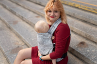 Nosidło regulowane Qusy -Sand Stories Goose Tencel