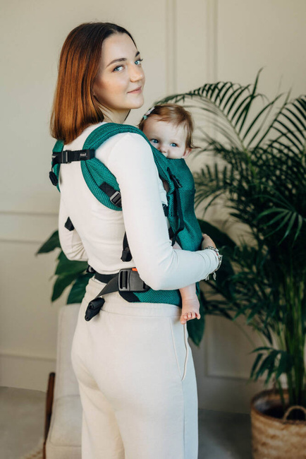 LennyLamb baby carrier - LennyLight - Emerald