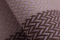 Chusta kółkowa LennyLamb - Mała Jodełka Baby Pink