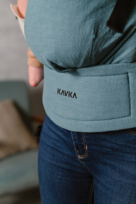 Baby carrier Kavka Multi-Age Magnetic: Teal Linen