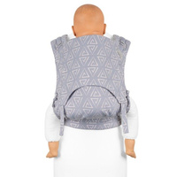 Baby carrier FlyClick Plus Paperclips Aschblau - Toddler