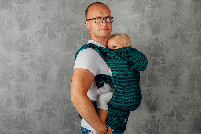 Baby carrier LennyGo Basic Line - Jade Baby Size