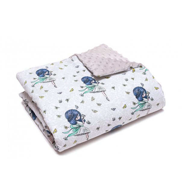 Minky Fleece Blanket (Girl) 80x100 cm