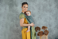 Chust tkana LennyLamb - Zaczarowany Zakątek - In Bloom