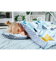 Minky Fleece Blanket (Dinosaurs) 80x100 cm