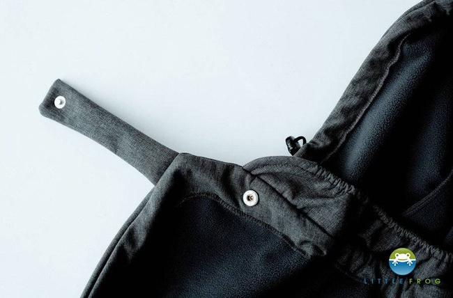 Osłonka Softshell na nosidełko Litle Frog - Navy