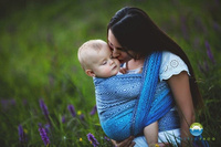 Chusta tkana Little Frog Rocky Coast Cube